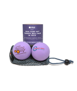 Yoga Tune Up® Massage Therapy Balls in Tote by Tune Up Fitness - Deep Purple  - £14.69 GBP