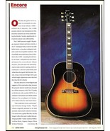 The 1954 Gibson J-160e vintage acoustic guitar history article 2000 print - £3.32 GBP