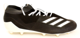 Adidas AdiZero 8.0 Black &amp; White Football Cleats F36586  Men&#39;s 13.5 - £93.09 GBP