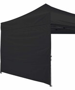 Sidewall Only, 10X10-Foot Abccanopy Instant Canopy Sunwall, 1 Pack, Black. - $667.38 MXN