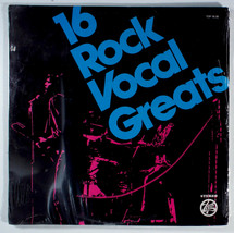 16 Rock Vocal Greats (1976) [SEALED] Vinyl LP • Jimi Hendrix, Jeff Beck - $33.61