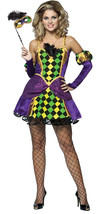 Mardi Gras Queen Costume - Large/X-Large - Dress Size 6-12 - £99.72 GBP