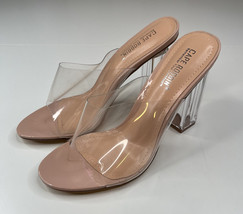 cape robbins NWOB fusion women’s clear size 9 high heels x2 - $19.79
