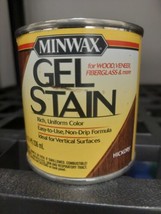 Minwax Gel Stain Hickory 8 Oz 1/2 Pint Discontinued - £27.38 GBP