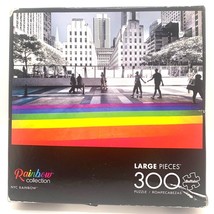 NYC Rainbow Jigsaw Puzzle 300 Large Pieces The Perfect Snap - £10.23 GBP