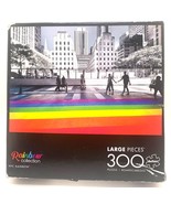 NYC Rainbow Jigsaw Puzzle 300 Large Pieces The Perfect Snap - £10.27 GBP