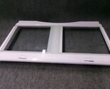 DA97-08511B SAMSUNG REFRIGERATOR CRISPER COVER FRAME WITH GLASS - $60.00