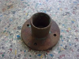 vintage bronze Boat  1&#39;&#39; Stanchion base fitting 90 degree - $406.72 MXN