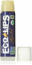 NEW Eco Lips Lip Balm Gold Organic Unflavored Moisturizer 0.15 Ounce - £6.29 GBP