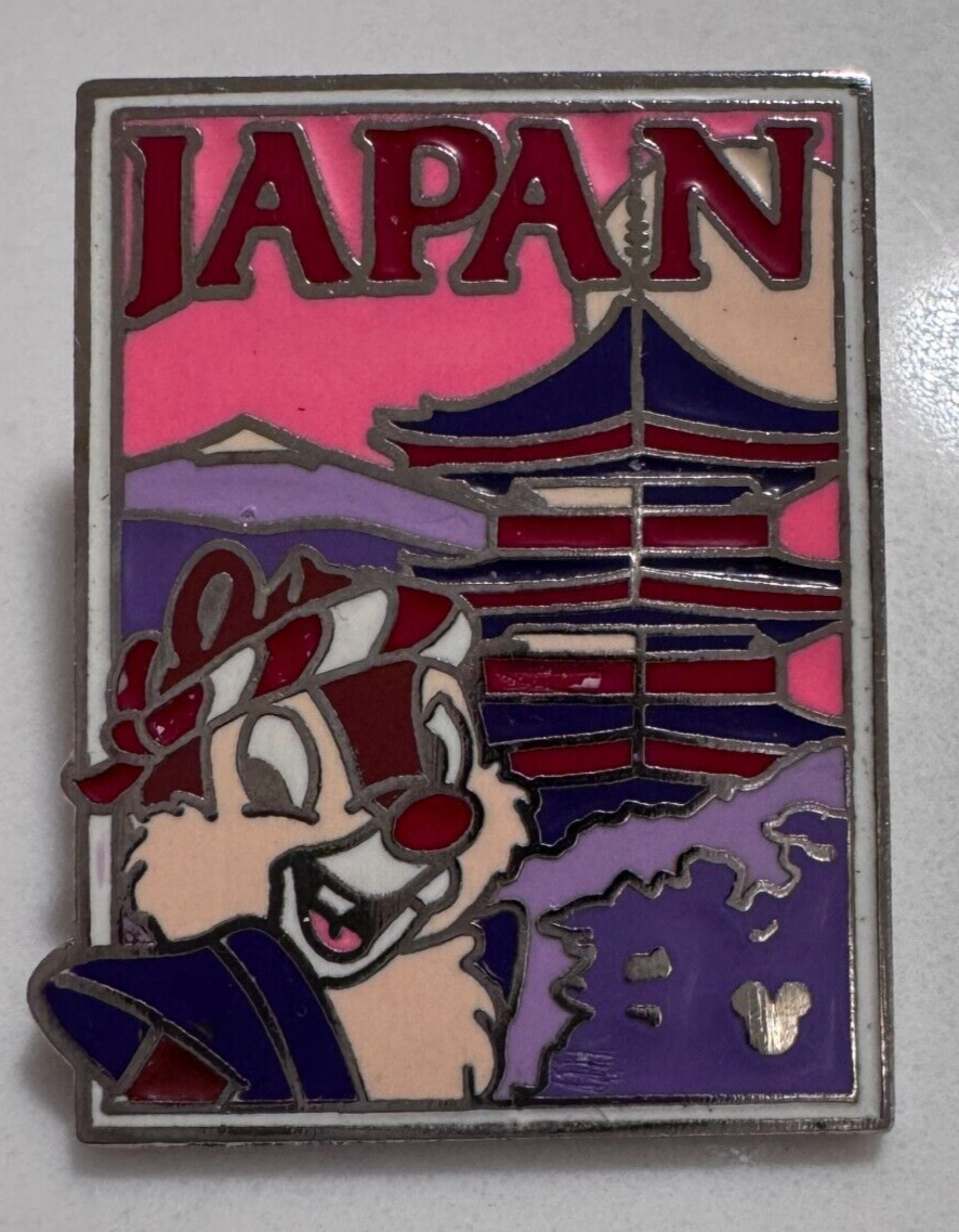 Disney 2008 Dale in Japan Postcard Pin - $11.87