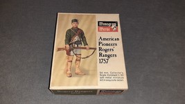 Monogram Merite: American Pioneers Rogers Rangers 1757 Metal Miniature Kit 54mm - $20.00