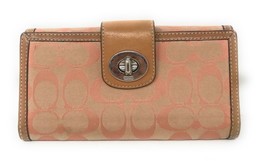 COACH WALLET ACCORDION Double COMPARTMENT CLUTCH - $24.75