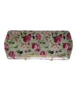 Royal Danube Vanity Tray English Chintz Roses Floral Victorian Trinket Dish - £11.95 GBP