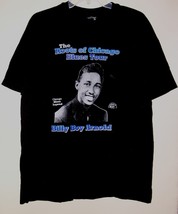 Billy Boy Arnold Concert Shirt Chicago Blues Tour Vintage 1993 Single St... - £234.67 GBP