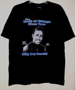 Billy Boy Arnold Concert Shirt Chicago Blues Tour Vintage 1993 Single St... - $5,722.18 MXN
