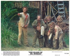 *H.G. Wells&#39; THE ISLAND OF DR. MOREAU (1977) Lobby Card Set Beasts Into ... - £119.90 GBP