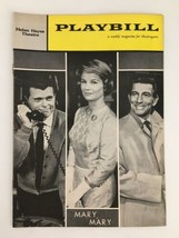 1961 Playbill Helen Hayes Theatre Barbara Bel Geddes in Mary, Mary - £11.17 GBP