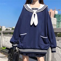 HOUZHOU Bunny Hoodies Women Kawaii Cute Tops  Ears Japanese Streetwear Soft Girl - £55.59 GBP