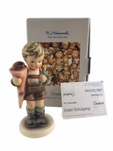 Goebel Hummel Germany Figurine Original Box Little Scholar Boy 925 5-1/2&quot; Tall - £36.53 GBP