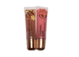 Victoria&#39;s Secret Lip Gloss Set of 2 - Caramel Kiss &amp; Honey Shine - $15.99