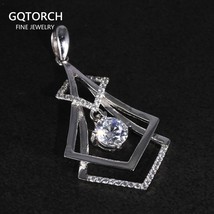  zircon lucky pendant real pure 925 sterling silver for women antique retro diy jewelry thumb200