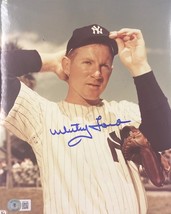 Whitey Ford Signed 8x10 New York Yankees Photo BAS BH71162 - £68.64 GBP