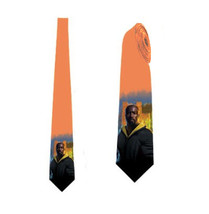 Men necktie with Luke Cage custom design - £24.38 GBP