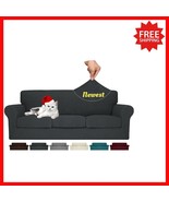 Luxury Stretch Couch Slipcovers with Diamond Pattern for 3 Cushion Sofas - $697.32 MXN