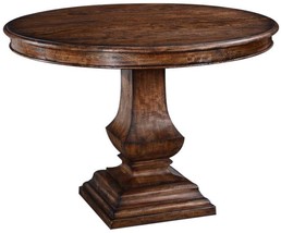 Pastry Table Tuscan Italian Round Rustic Pecan Wood Round - £1,501.98 GBP