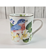 Vintage Bird Cup -The Songbird Collection by Elizabeth Golz Rush Blue Bi... - $5.93