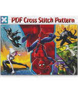 Spider Man Counted Cross Stitch Pattern / Marvel PDF Cross Stitch Pattern - $6.93 CAD