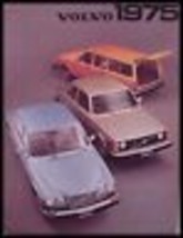 1975 Volvo Color Brochure, 240 242 244 164 - £8.53 GBP