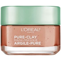 L&#39;Oreal Paris Skincare Pure Clay Face Mask with Red Algae for Clogged Pores to E - £14.38 GBP