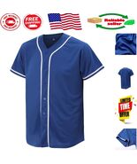 Lightweight Unisex Baseball Jersey with Stripe - Perfect for Sports &amp; Ca... - $525.30 MXN