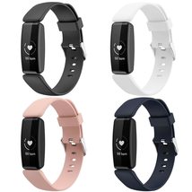 For Fitbit Inspire 2 HR Ace 2 Replacement Silicone Wristband Strap Watch Band - £3.98 GBP