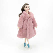 Casual Girl Doll Fashion Plush Coat Cloak - £19.84 GBP