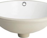 Nerida Bathroom Basin Sink, White, From The Safavieh Solea Collection. - £67.61 GBP