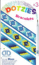 DIY Diamond Dotz Blues Designs Kids Bracelet Facet Art Bead Craft Kit 11007 - £14.34 GBP