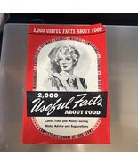 2000 Useful Facts About Food Labor, Time and Money-Saving Hints, Advice and - $9.89