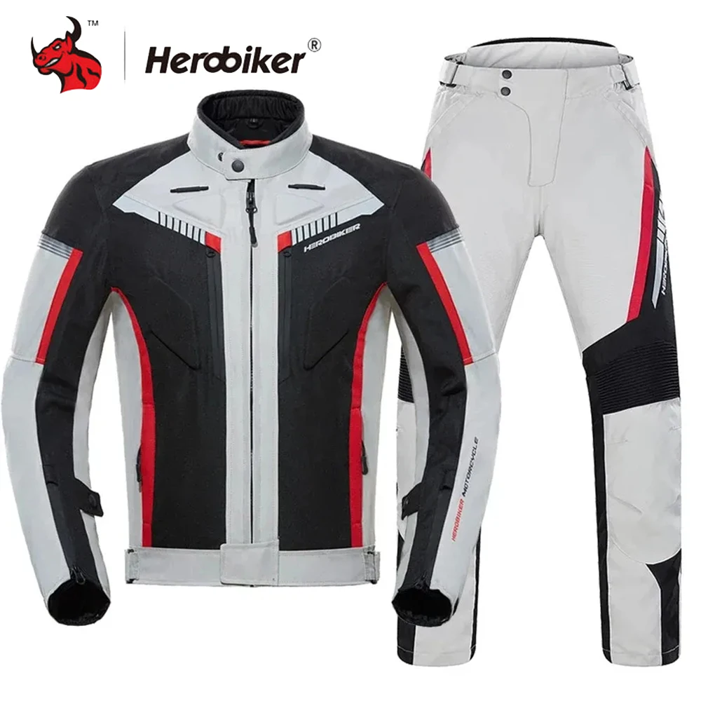 Motorcycle Jacket Motocross Jacket Motorcycle Equipment Winter Warm Riding - £85.68 GBP+