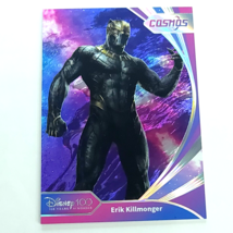 Erik Killmonger Black Panther 2023 Kakawow Cosmos Disney 100 All Star 084/188 - £46.33 GBP