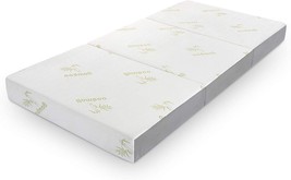 The Queen 6-Inch Inofia Folding Mattress Is A Memory Foam Tri-Fold Mattress With - £260.27 GBP