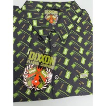 Dixxon Flannel Men Shirt Bang Short Sleeve Shooting Gun Joker Button Up 4XL 4X - £55.37 GBP