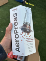 AeroPress Coffee Press Maker Clear Model 3-in-1 Brew System Portable Travel - $24.95