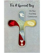 For A Special Boy On Your First Holy Communion - Communion Greeting Card... - $51.04 MXN