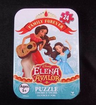 Disney Elena of Avalor mini puzzle in collector tin 24 pcs New Sealed - $4.00