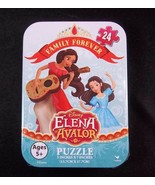 Disney Elena of Avalor mini puzzle in collector tin 24 pcs New Sealed - $75.58 MXN
