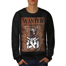 Wellcoda Wanted Western Animal Terror Mens Sweatshirt - $34.80+