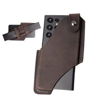 Leather Cell Phone Holster with Belt Phone for - £49.77 GBP