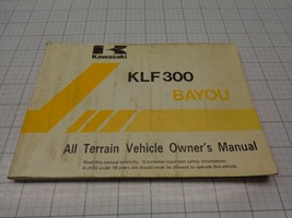 OEM Kawasaki  Owners Manual Bayou 300 KLF300-B5      99920-1572-01 - $25.14